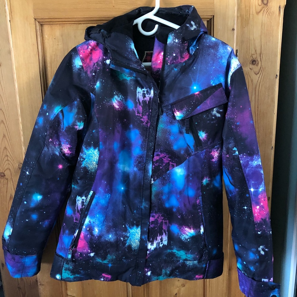 Starry night ski jacket